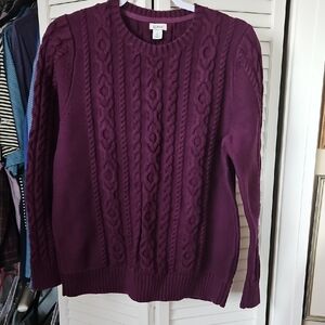 Goregous L L Bean all cotton sweater